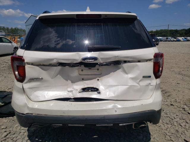 1FM5K7D8XGGB39140 - 2016 FORD EXPLORER XLT WHITE photo 6