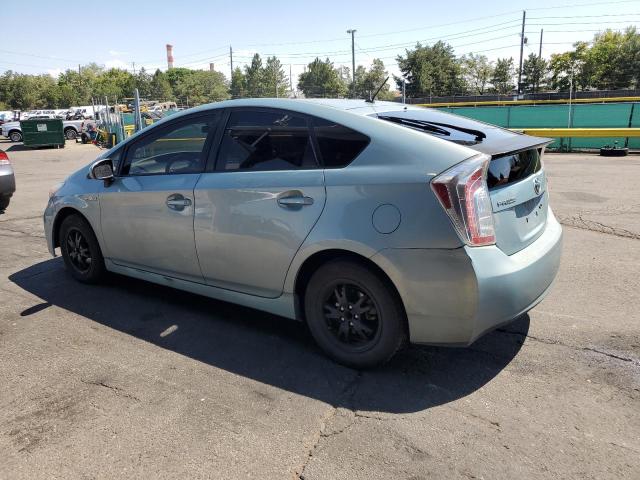 JTDKN3DU6C5416005 - 2012 TOYOTA PRIUS 青绿色 照片 2