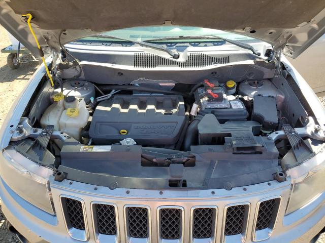 1C4NJDBB5ED827341 - 2014 JEEP COMPASS SPORT Сріблястий фото 12