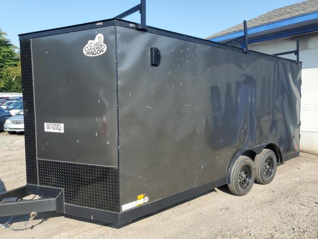 53FBE1628PF078607 - 2023 COVE TRAILER GRAY photo 2