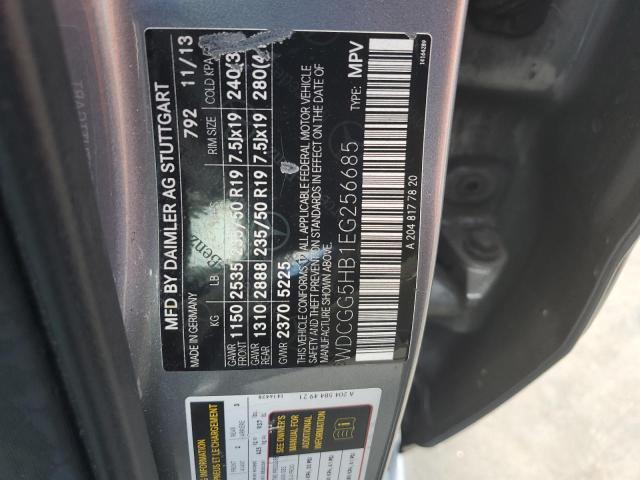 WDCGG5HB1EG256685 - 2014 MERCEDES-BENZ GLK 350 GRAY photo 13