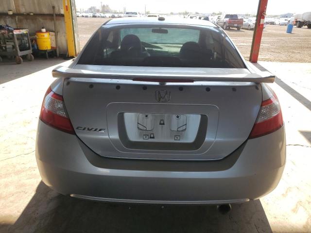 2HGFG12918H517839 - 2008 HONDA CIVIC EXL ვერცხლისფერი ფოტო 6