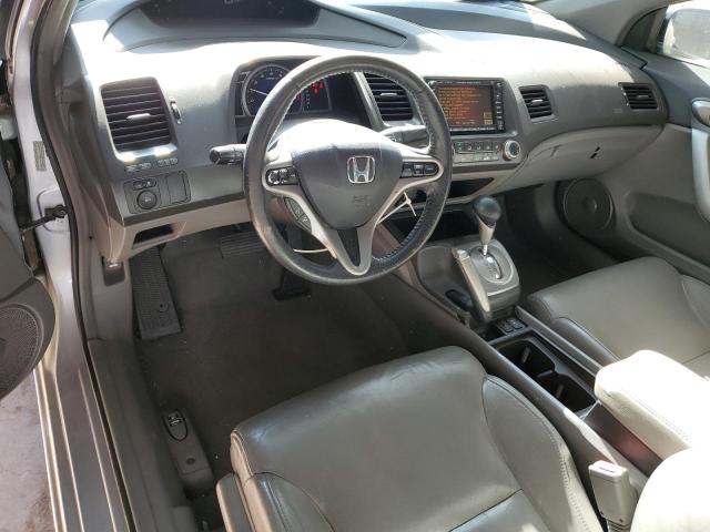 2HGFG12918H517839 - 2008 HONDA CIVIC EXL ვერცხლისფერი ფოტო 8