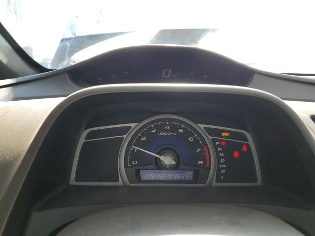 2HGFG12918H517839 - 2008 HONDA CIVIC EXL ვერცხლისფერი ფოტო 9