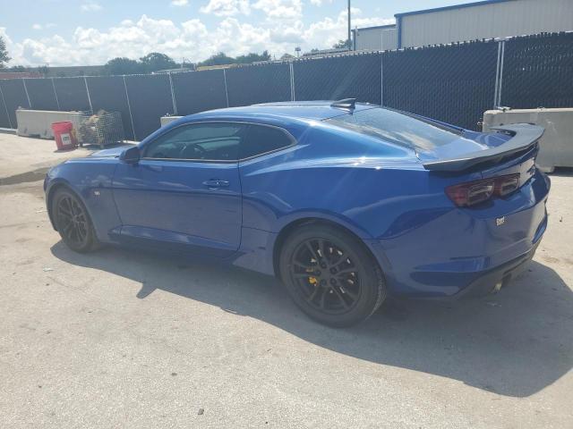 1G1FB1RX3M0124420 - 2021 CHEVROLET CAMARO LS BLUE photo 2