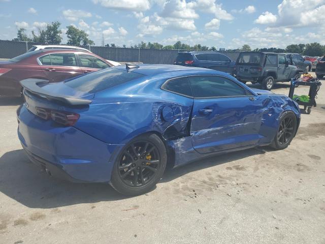 1G1FB1RX3M0124420 - 2021 CHEVROLET CAMARO LS BLUE photo 3