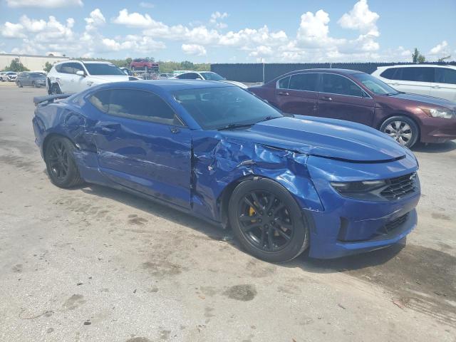 1G1FB1RX3M0124420 - 2021 CHEVROLET CAMARO LS BLUE photo 4