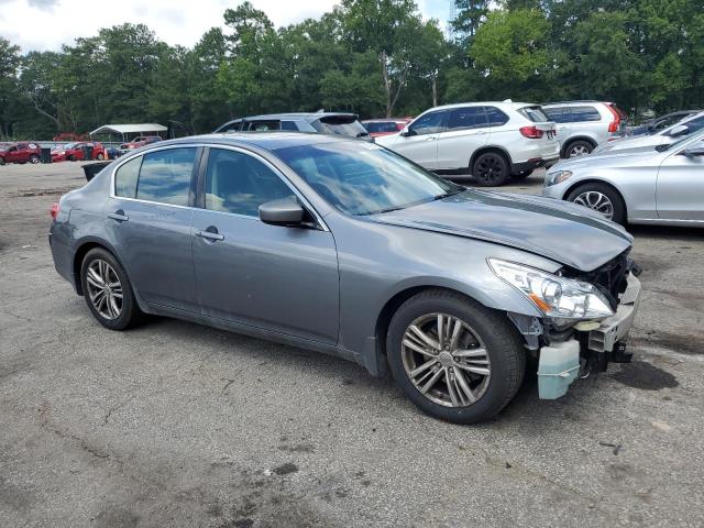 JN1DV6AP7CM812011 - 2012 INFINITI G25 BASE SILVER photo 4