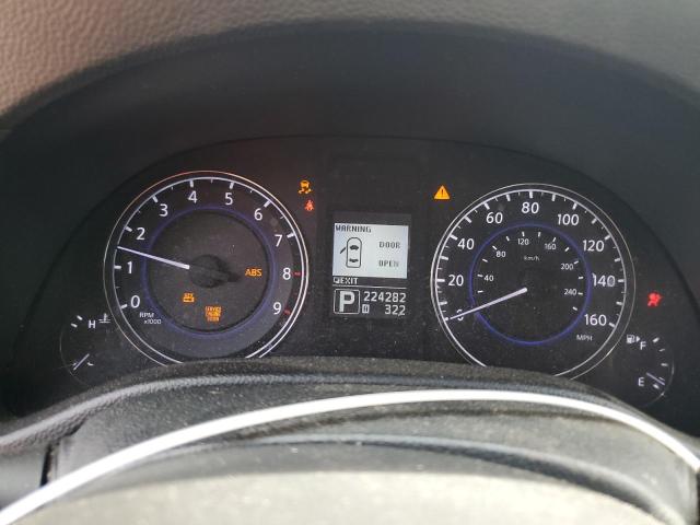 JN1DV6AP7CM812011 - 2012 INFINITI G25 BASE SILVER photo 9