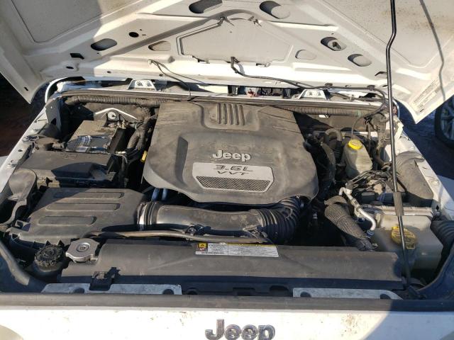 1C4HJWDG9CL141467 - 2012 JEEP WRANGLER U SPORT თეთრი ფოტო 11