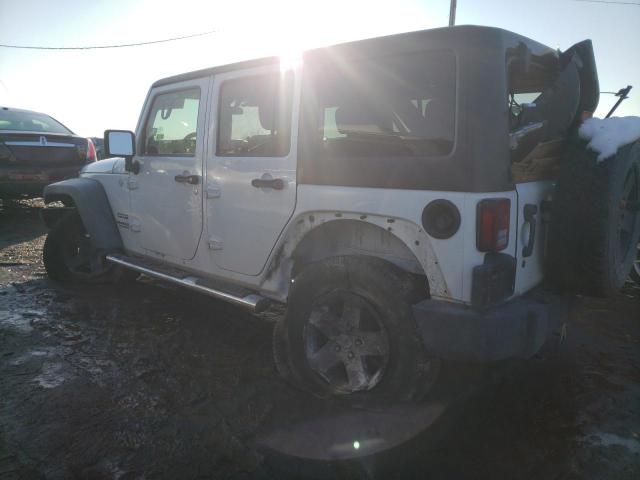 1C4HJWDG9CL141467 - 2012 JEEP WRANGLER U SPORT თეთრი ფოტო 2