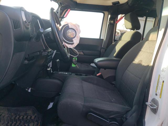 1C4HJWDG9CL141467 - 2012 JEEP WRANGLER U SPORT თეთრი ფოტო 7