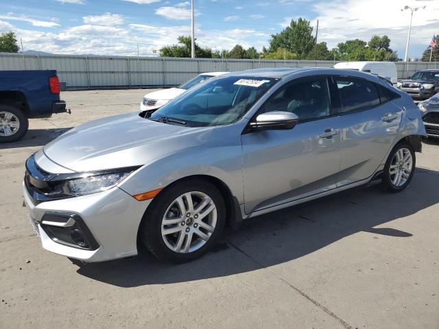 SHHFK7H93MU224305 - 2021 HONDA CIVIC SPORT TOURING SILVER photo 1