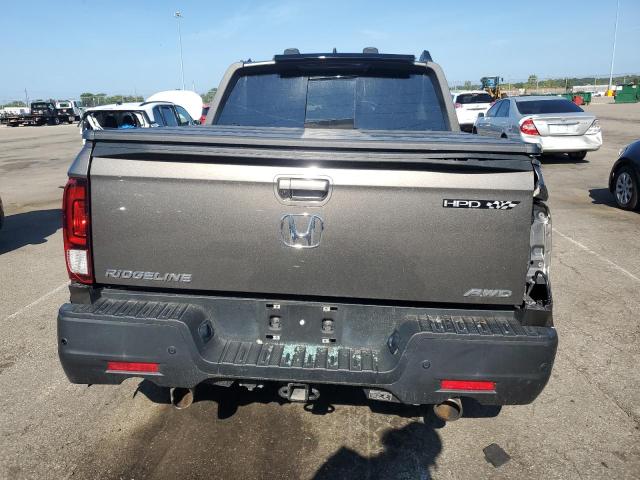 5FPYK3F76MB020660 - 2021 HONDA RIDGELINE RTL GRAY photo 6