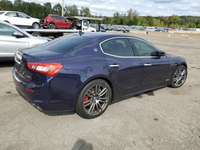 ZAM57YTL6J1287552 - 2018 MASERATI GHIBLI S BLUE photo 3