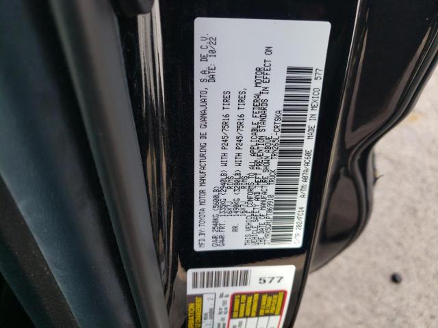 3TYRX5GN1PT069910 - 2023 TOYOTA TACOMA ACCESS CAB Қара фото 12