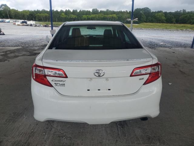 4T1BF1FK2CU558365 - 2012 TOYOTA CAMRY BASE WHITE photo 6