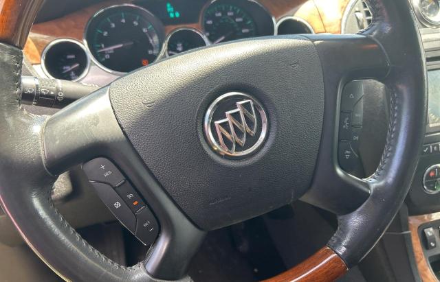 5GAKRBED8BJ339609 - 2011 BUICK ENCLAVE CXL BLACK photo 12