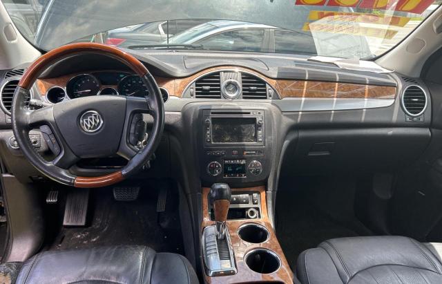 5GAKRBED8BJ339609 - 2011 BUICK ENCLAVE CXL BLACK photo 9