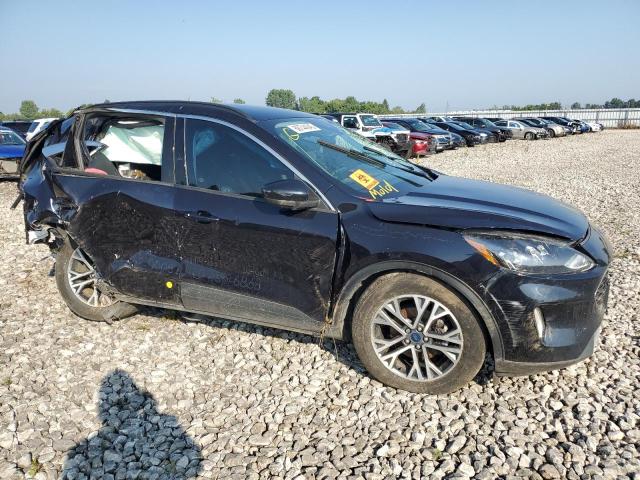 1FMCU9CZ1MUA76496 - 2021 FORD ESCAPE SEL BLUE photo 4