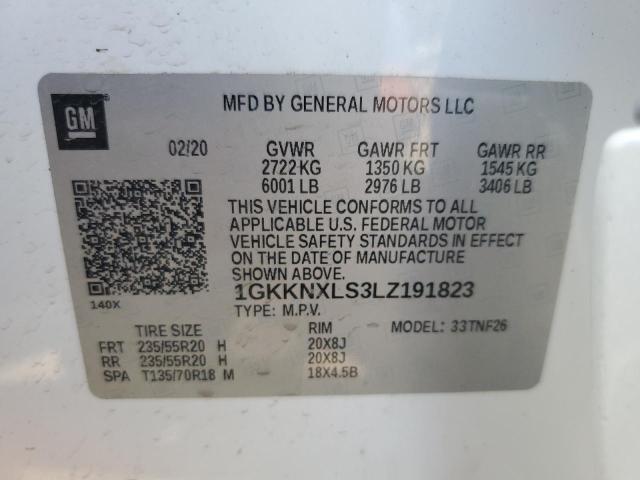 1GKKNXLS3LZ191823 - 2020 GMC ACADIA DENALI Ağ foto 14