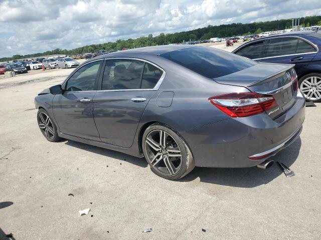 1HGCR2F67HA167005 - 2017 HONDA ACCORD SPORT Schwarz Foto 2