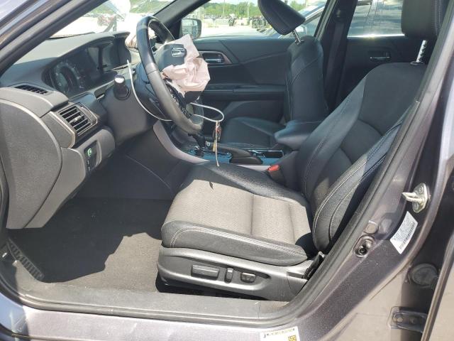 1HGCR2F67HA167005 - 2017 HONDA ACCORD SPORT Schwarz Foto 7