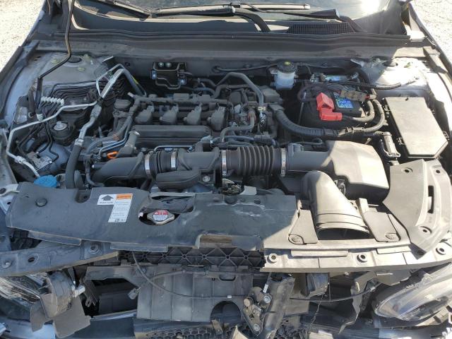1HGCV1F34NA033852 - 2022 HONDA ACCORD SPORT ვერცხლისფერი ფოტო 11