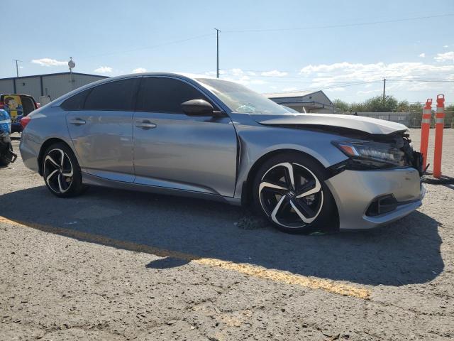 1HGCV1F34NA033852 - 2022 HONDA ACCORD SPORT ვერცხლისფერი ფოტო 4