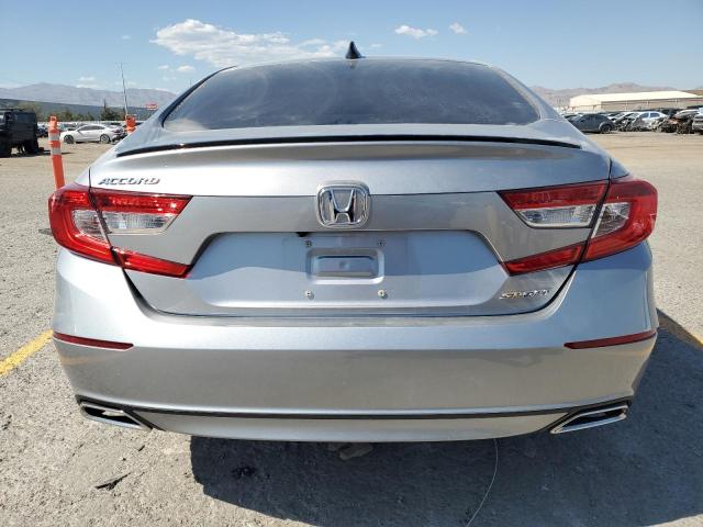 1HGCV1F34NA033852 - 2022 HONDA ACCORD SPORT ვერცხლისფერი ფოტო 6