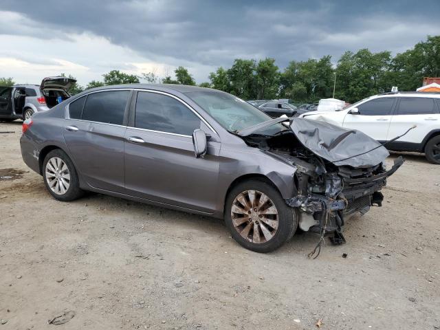 1HGCR2F81DA048944 - 2013 HONDA ACCORD EXL GRAY photo 4