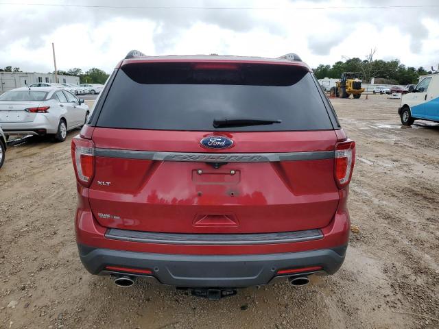 1FM5K7D88JGA23958 - 2018 FORD EXPLORER XLT Kırmızı fotoğraf 6