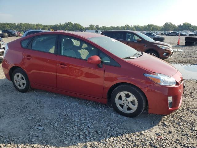 JTDKN3DU8A0118100 - 2010 TOYOTA PRIUS RED photo 4