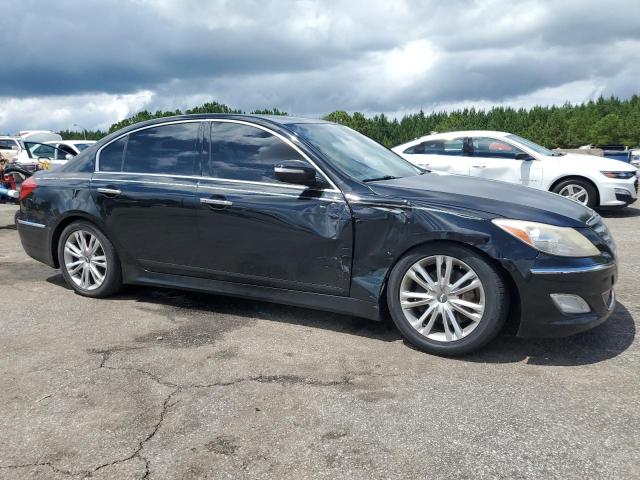 KMHGC4DD8DU236058 - 2013 HYUNDAI GENESIS 3.8L შავი ფოტო 4