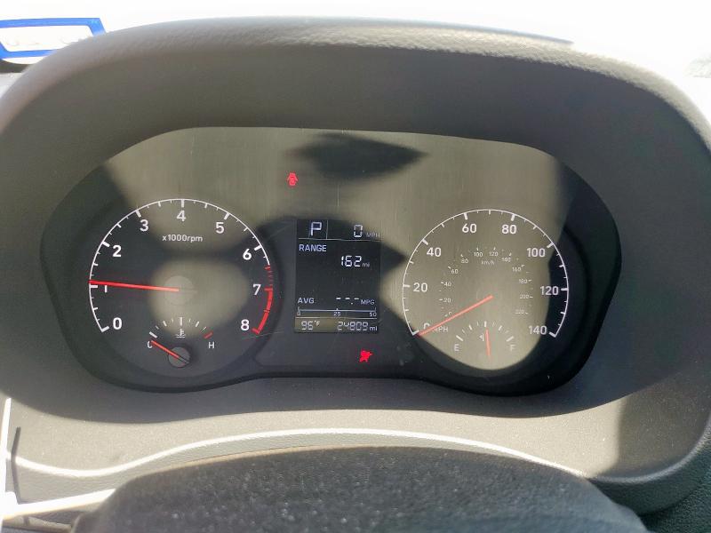 3KPC24A65NE155580 - 2022 HYUNDAI ACCENT SE WHITE photo 9