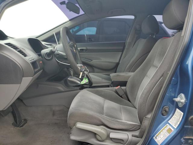 19XFA16519E017667 - 2009 HONDA CIVIC LX 蓝色 照片 7