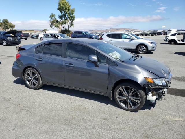 19XFB2F52CE370445 - 2012 HONDA CIVIC LX GRAY photo 4