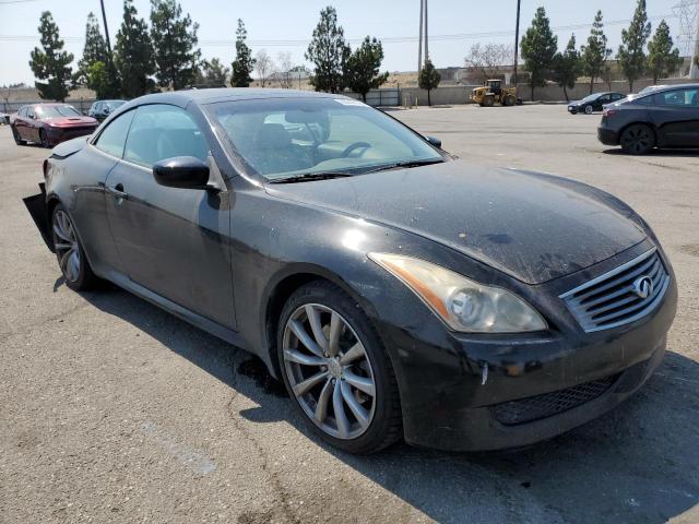 JNKCV66E69M722694 - 2009 INFINITI G37 BASE BLACK photo 4