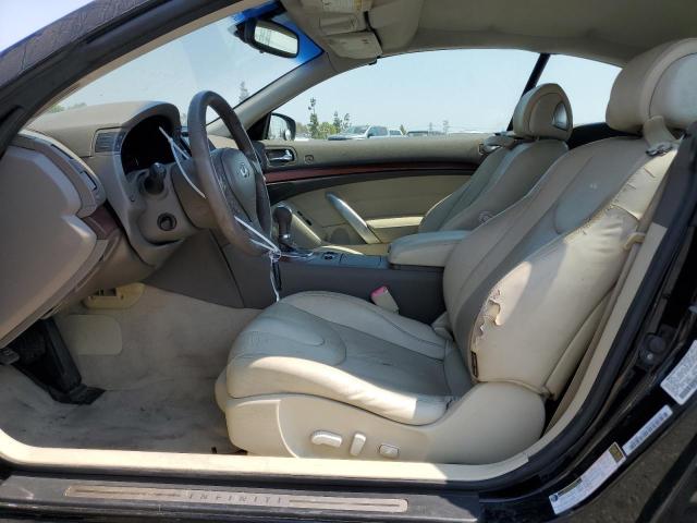 JNKCV66E69M722694 - 2009 INFINITI G37 BASE BLACK photo 7