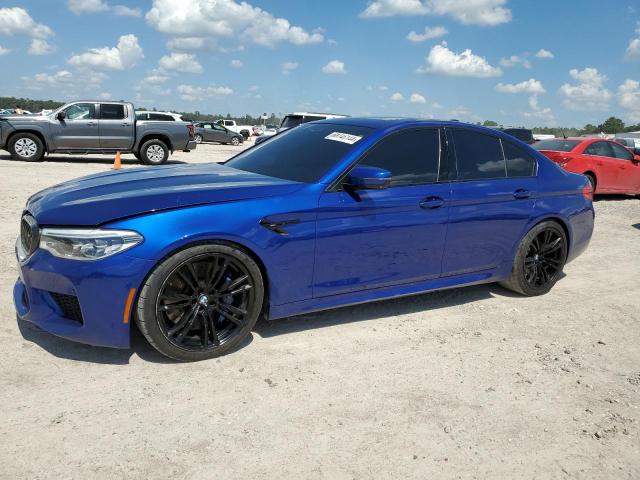 WBSJF0C53KB446699 - 2019 BMW M5 BLUE photo 1