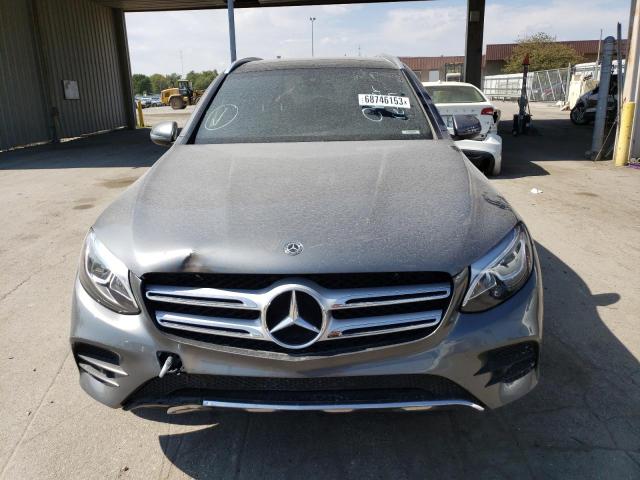 WDC0G4KB7K1001915 - 2019 MERCEDES-BENZ GLC 300 4MATIC GRAY photo 5