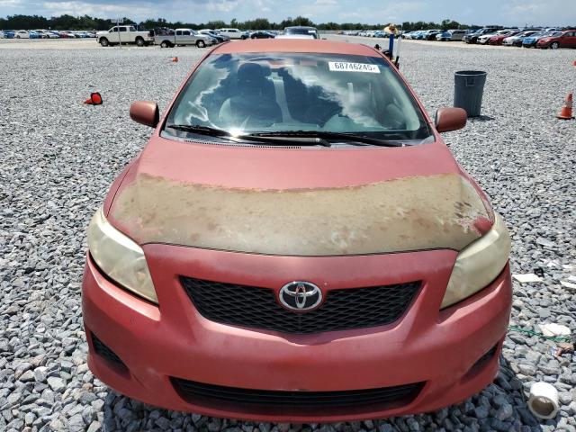 1NXBU4EE6AZ257212 - 2010 TOYOTA COROLLA BASE Qırmızı foto 5
