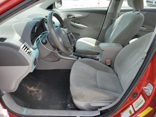1NXBU4EE6AZ257212 - 2010 TOYOTA COROLLA BASE Qırmızı foto 7