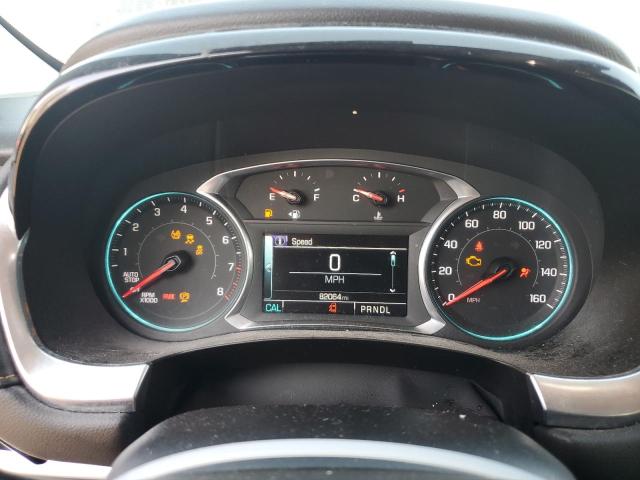 1GNERGKW8KJ225101 - 2019 CHEVROLET TRAVERSE LT შავი ფოტო 9