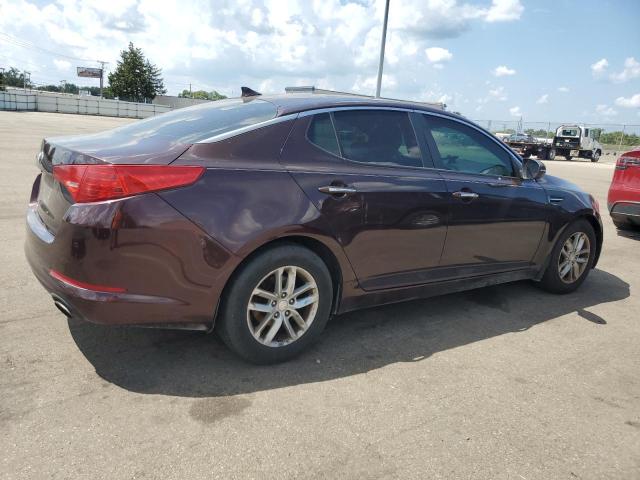 5XXGM4A77DG210234 - 2013 KIA OPTIMA LX BURGUNDY photo 3