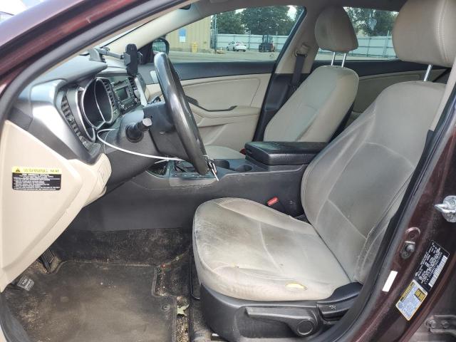 5XXGM4A77DG210234 - 2013 KIA OPTIMA LX BURGUNDY photo 7