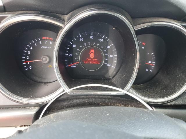 5XXGM4A77DG210234 - 2013 KIA OPTIMA LX BURGUNDY photo 9