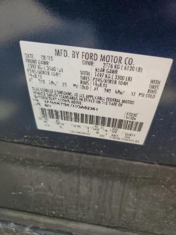 1FM5K7B8XGGA82361 - 2016 FORD EXPLORER BLUE photo 14