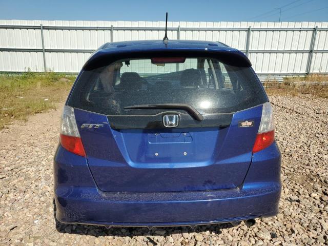JHMGE88699S044795 - 2009 HONDA FIT SPORT BLUE photo 6
