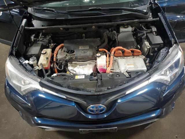 JTMRJREV6HD152947 - 2017 TOYOTA RAV4 HV LE BLUE photo 12